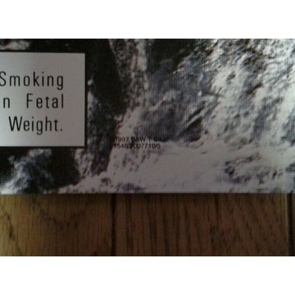 1997 Kool Cigarettes Metal Sign Waterfall w Hikers 18" X 24"