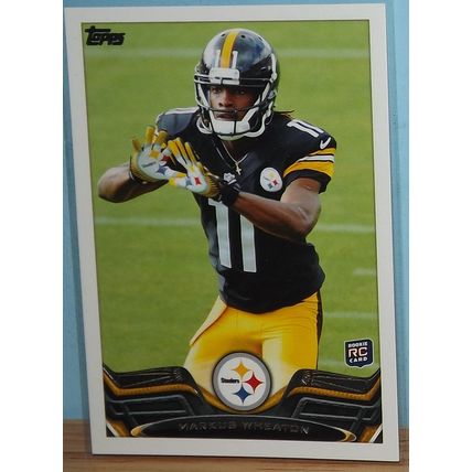 2013 Topps MARCUS WHEATON (Steelers) Rookie Card #288