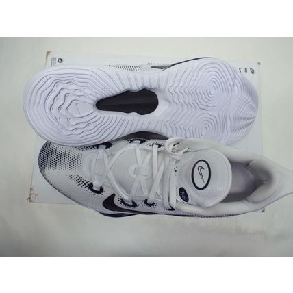 New Mens 17.5 NIKE Air Zoom BB NXT TB Promo White Navy Shoes MSRP$130 CK5879-105