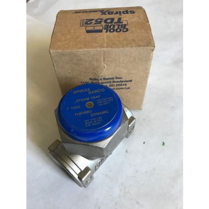 NEW 1" NPT SPIRAX SARCO TD 52 STEAM TRAP COOL BLUE THERMO DYNAMIC VALVE TD52,AC