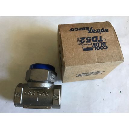 NEW 1" NPT SPIRAX SARCO TD 52 STEAM TRAP COOL BLUE THERMO DYNAMIC VALVE TD52,AC