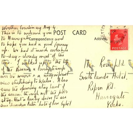 Selworthy, Near Minehead, Somerset, Rare RP Postcard, 1936