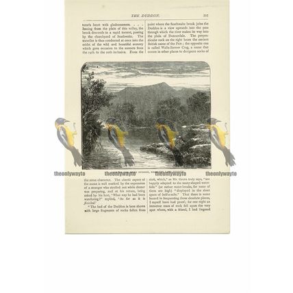River Duddon, Lake District, Book Illustration (Print), 1891