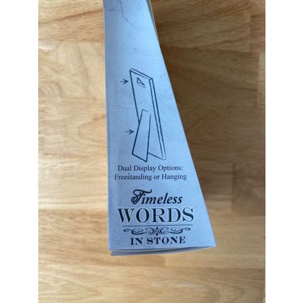 With Love Mum Timeless Words Plaque Gift