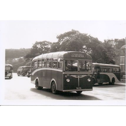 Black & White Photograph of Guernsey Motors Ltd. - 9436