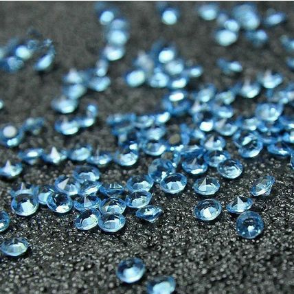 6000 Mixed WEDDING DECORATION Scatter Table Crystals DIAMONDS ACRYLIC CONFETTI