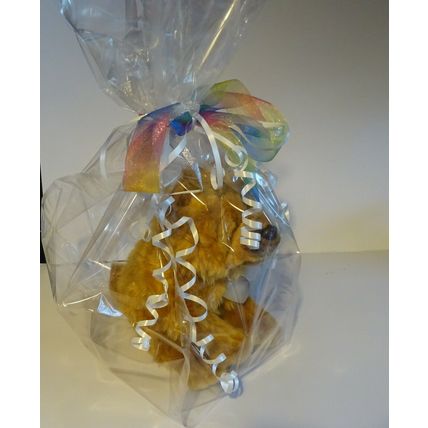 BRINDLE BOXER DOG 12" AS IS, WITH BANDANA, PERSONALISED, GIFT WRAPPED 4 CHOICES