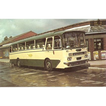 Pike Cards - Colour Postcard of Maidstone & Dist. Motor Services Ltd - FKL 125D