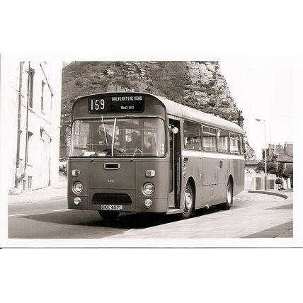 Black & White Photograph of Maidstone & District Motor Services Ltd. - GKE 457L