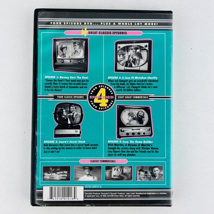 TV Classics 2 DVD Kenneth Bennett Andy Griffith Hillbillies Lucy Dick Van Dyke