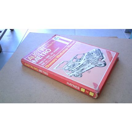 Austin Metro: MG & Vanden Plas Owners Workshop Manual (Hardback) Haynes (1990)