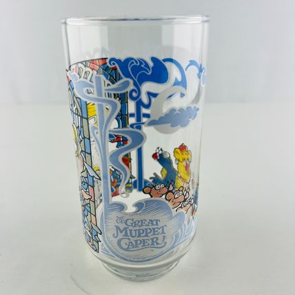 McDonalds Miss Piggy The Great Muppet Caper 1981 Drinking Glass Limited Edition