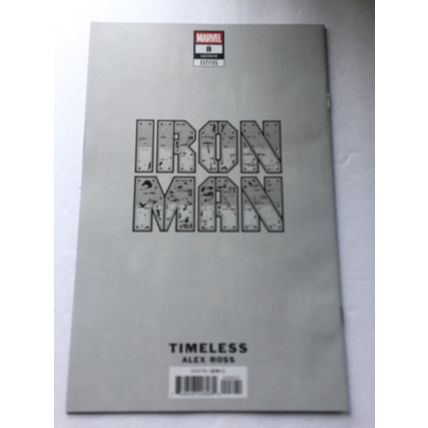 2025 Marvel Comics Iron Man Alex Ross Janet Van Dyne Timeless Virgin Variant #8