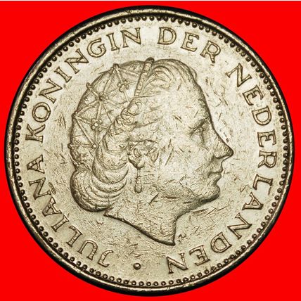 Ⰶ PORTRAIT SINISTER: NETHERLANDS ★ 2 1/2 GULDEN 1980 COCK★LOW START★NO RESERVE