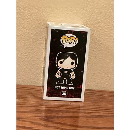 Funko Pop! Hot Topic Guy Exclusive Celebrating 25 Years Figure (Box & Protector)