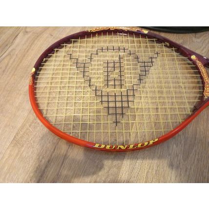 Dunlop Firepower 25 Tennis Racket Cover Red/Yellow/Black [Lovely Condition] 25"