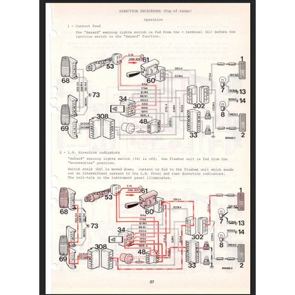 Renault 9 Diagnosis Of Electrical Incidents On 1982 Models 7711072284 PDF
