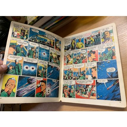 1ST ISSUE!! 1951 "EAGLE ANNUAL NUMBER 1" DAN DARE ILLUSTRATED HARDBACK BOOK (P5)