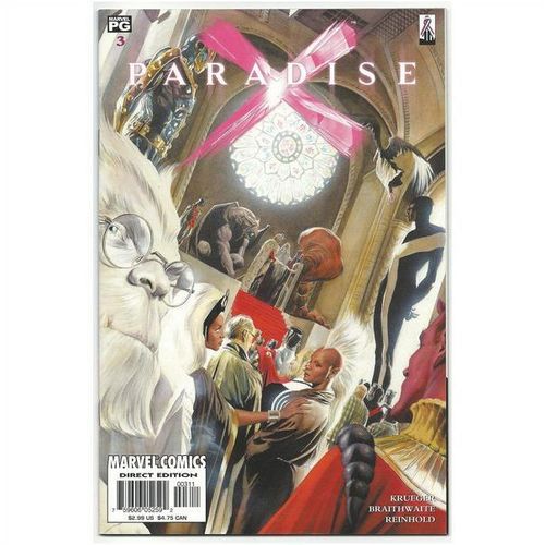 PARADISE X # 3 ALEX ROSS cover ( 2002)