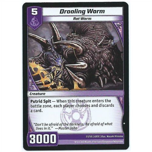 Kaijudo - DragonStrike Infernus - 27/55 - Drooling Worm