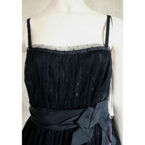 Karen Millen Black Prom Evening Dress Size 12 New with Tag Stunning