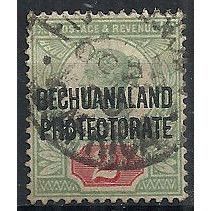 Bechuanaland 1897 SG62 2d Grey-Green & Carmine Good/Fine Used ...