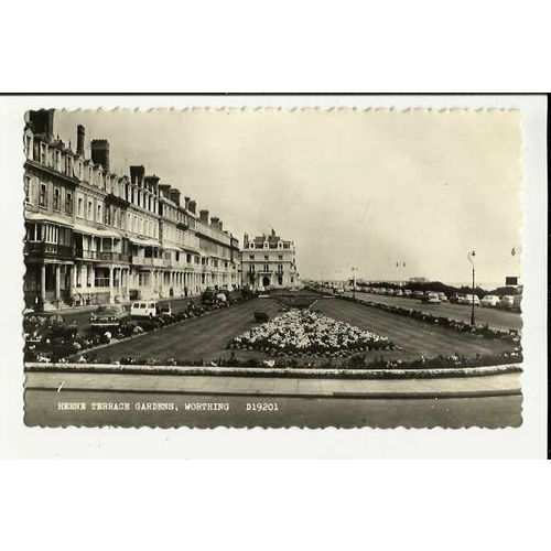 Sussex WORTHING Heene Terrace Gardens Postcard by Norman (D19201)