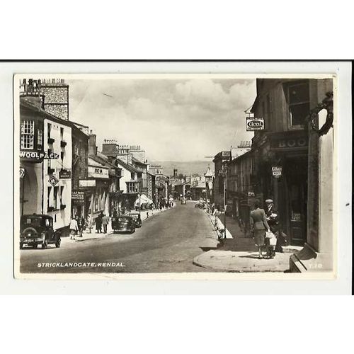 Westmorland KENDAL Stricklandgate Postcard by Atkindon & Pollitt (T.10)