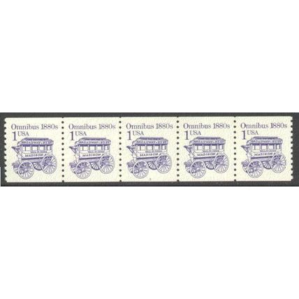2225b 1c Omnibus Very Fine MNH Dry Gum PNC 3/5 B0312