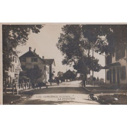Verrieres Swisses Swiss Vintage Switzerland Postcard