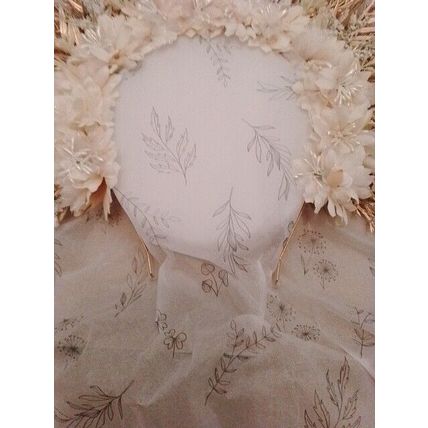 Cosucos Floral Halo Crown Costume Head Band Party Wear Wedding Festival etc