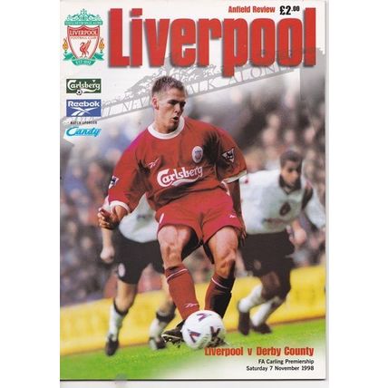 LIVERPOOL v DERBY COUNTY PREMIER LEAGUE 1998/99