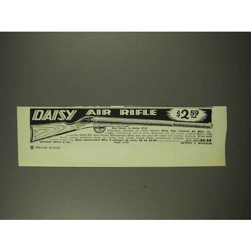 1949 Daisy Air Rifle Ad