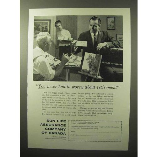 1964 Sun Life Assurance Company of Canada Ad