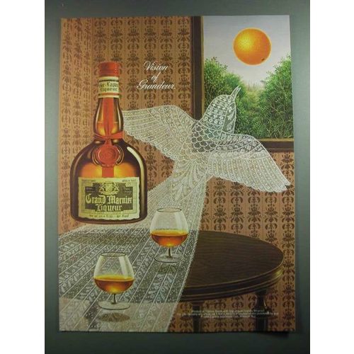 1988 Grand Marnier Liqueur Ad - Vision of Grandeur