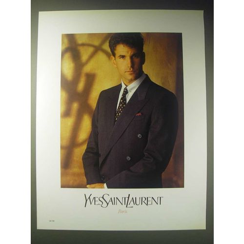 1989 Yves Saint Laurent Fashion Ad