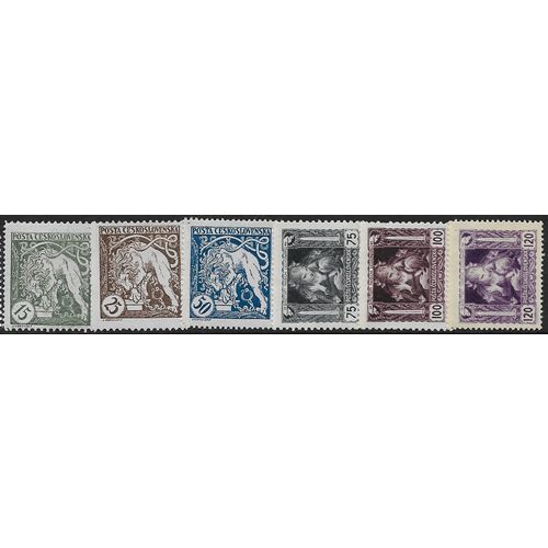 1919/1920 Michel 34/39 - MH (*)