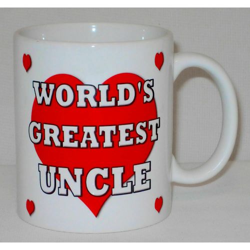 Worlds Greatest Uncle Mug Can Personalise Great Fathers Day Unc Step Dad Gift