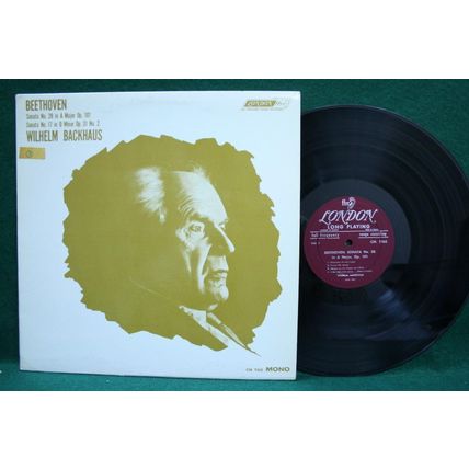 Wilhelm Backhaus, Piano - Beethoven: Sonatas 28 & 17 - CM 9365 - EX