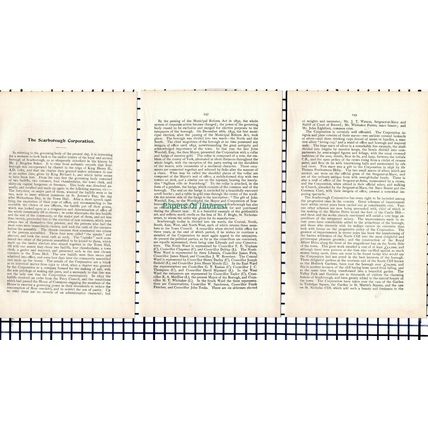 (6559) The Scarborough Corporation - 1901 Article