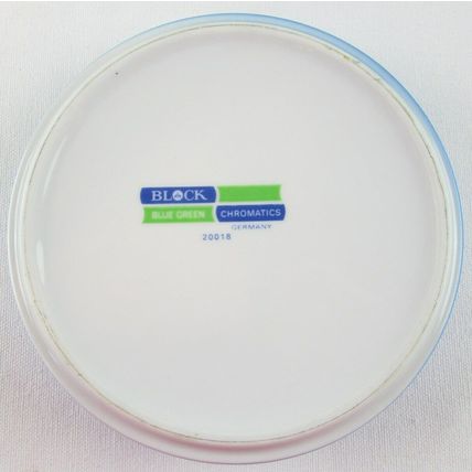 NOS Block Chromatics Blue Green 5-3/4" Coupe Cereal Bowl, 20018