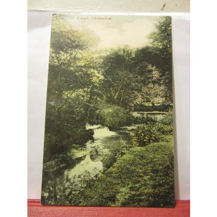 RIVER AVON, LACOCK. WILTSHIRE unused antique postcard by R W Wilkinson & Co =