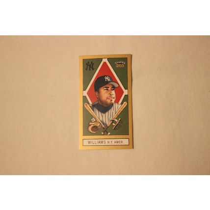 Bernie Williams 2003 Topps 205 POLAR BEAR MINI NO. 16