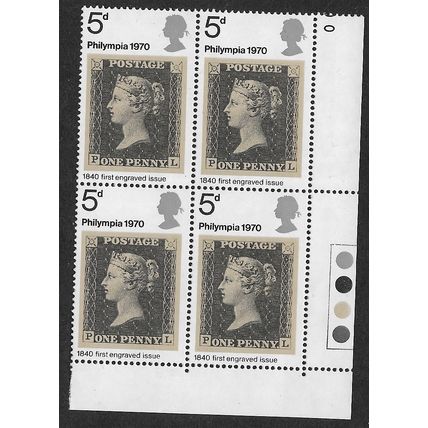 1970 SG 835 - MNH (**) - Block of 4