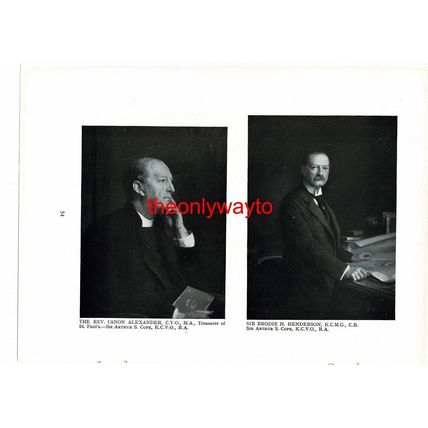 The Common Gay, Rev Alexander & B Henderson On ,Reverse, Book Illustration, 1931