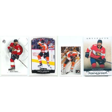 Keith Yandle 8x card lot incl Sticker