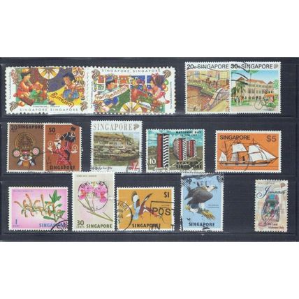 Singapore High Catalog Collection $89 Birds, Dance, KG6, ships ZAYIX 1223M0215