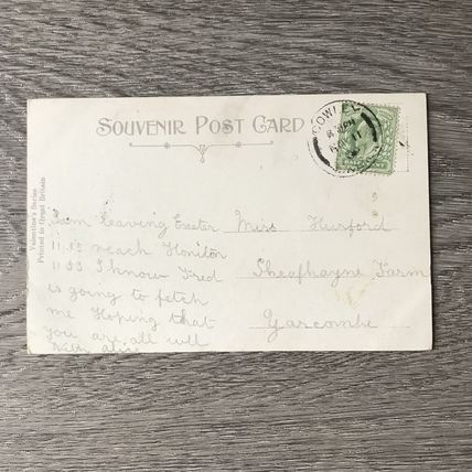 New Exe Bridge Exeter 1906 stampedcValentines USED Postcard VGC