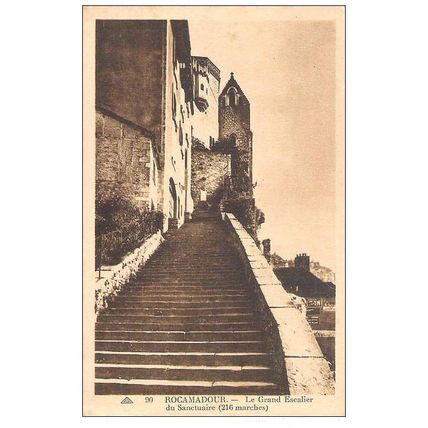 46 - Rocamadour - Le grand escalier