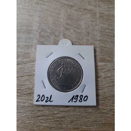 20 Zloty 1980 XXll Olimpiada Münze